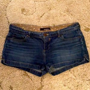 O’Neill denim shorts juniors size 13